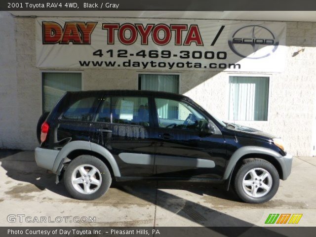 2001 Toyota RAV4 4WD in Black