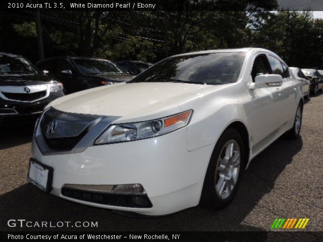 2010 Acura TL 3.5 in White Diamond Pearl