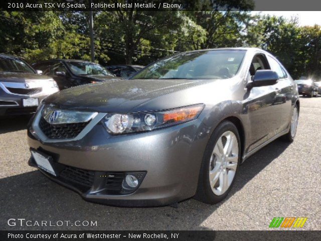 2010 Acura TSX V6 Sedan in Polished Metal Metallic