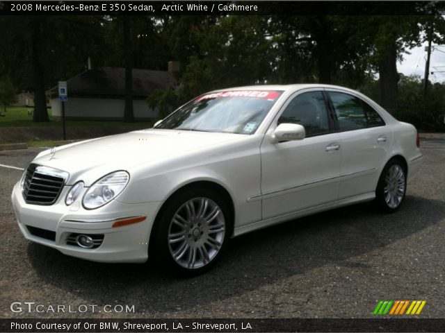2008 Mercedes-Benz E 350 Sedan in Arctic White