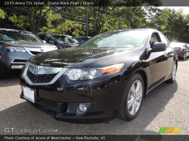 2010 Acura TSX Sedan in Crystal Black Pearl