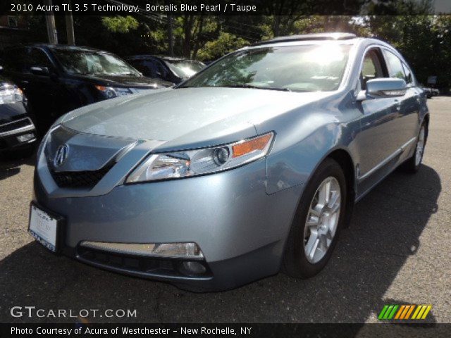 2010 Acura TL 3.5 Technology in Borealis Blue Pearl