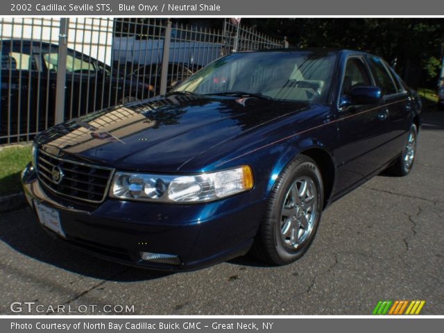 2002 Cadillac Seville STS in Blue Onyx