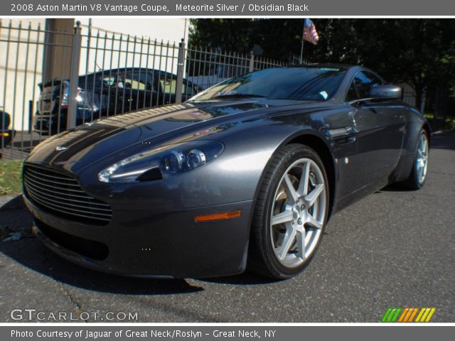 2008 Aston Martin V8 Vantage Coupe in Meteorite Silver