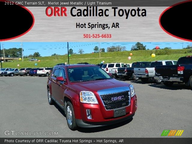 2012 GMC Terrain SLT in Merlot Jewel Metallic