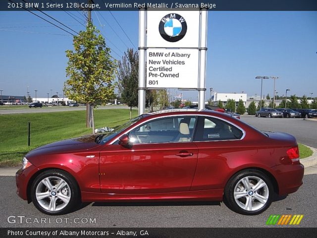2013 BMW 1 Series 128i Coupe in Vermilion Red Metallic