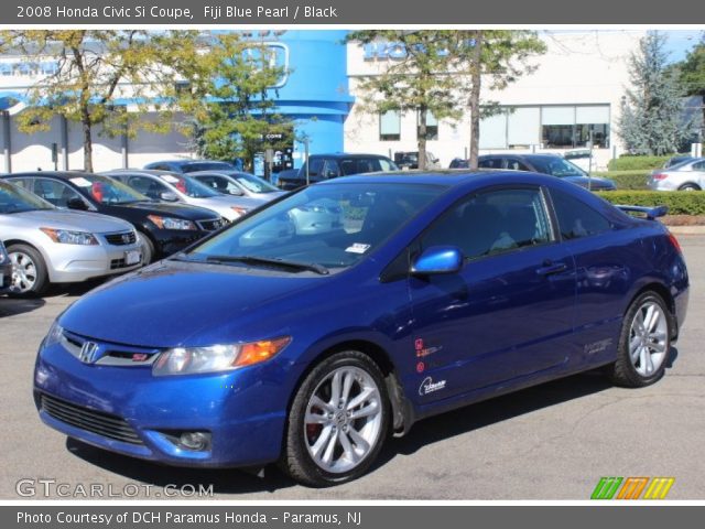 2008 Honda Civic Si Coupe in Fiji Blue Pearl
