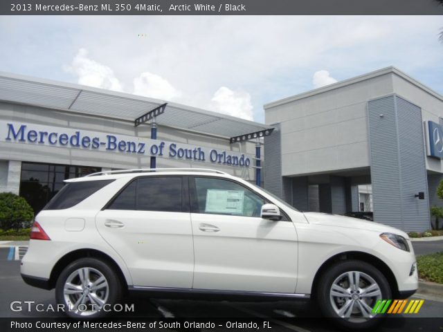 2013 Mercedes-Benz ML 350 4Matic in Arctic White