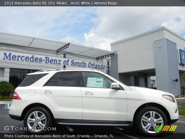 2013 Mercedes-Benz ML 350 4Matic in Arctic White