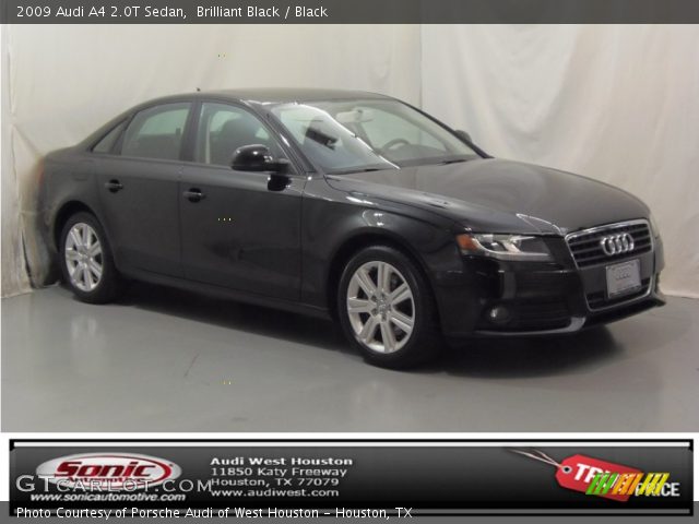 2009 Audi A4 2.0T Sedan in Brilliant Black