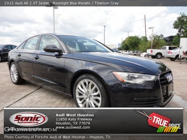 2013 Audi A6 2.0T Sedan in Moonlight Blue Metallic
