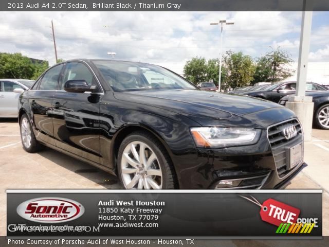 2013 Audi A4 2.0T Sedan in Brilliant Black