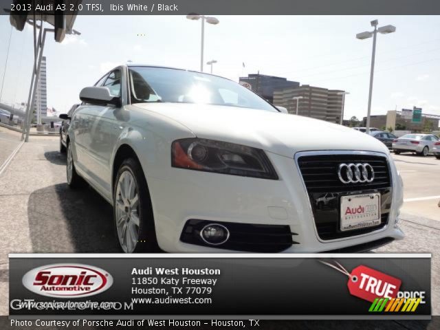2013 Audi A3 2.0 TFSI in Ibis White