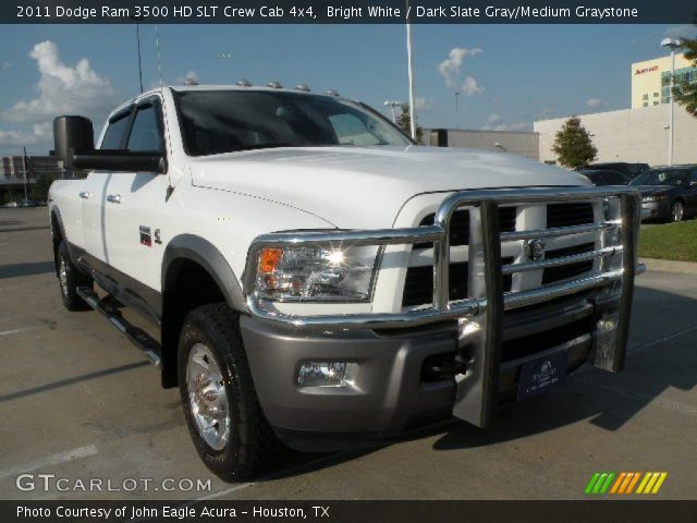 2011 Dodge Ram 3500 HD SLT Crew Cab 4x4 in Bright White
