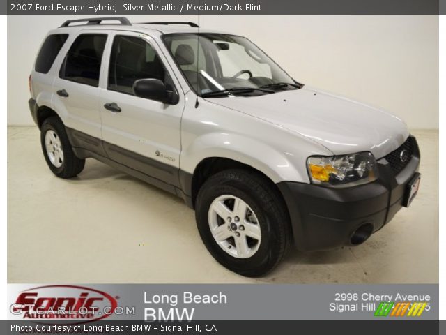 2007 Ford Escape Hybrid in Silver Metallic