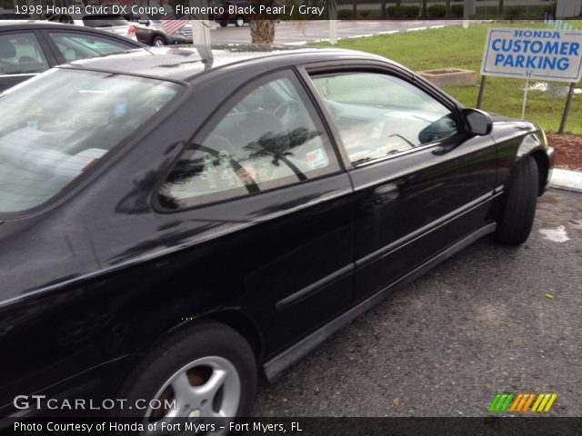 1998 Honda Civic DX Coupe in Flamenco Black Pearl