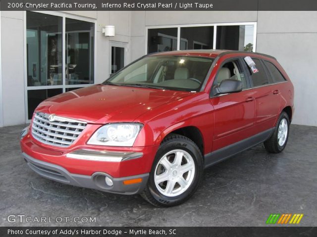 2006 Chrysler Pacifica Touring in Inferno Red Crystal Pearl