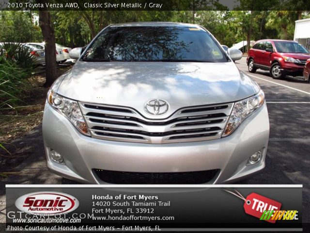 2010 Toyota Venza AWD in Classic Silver Metallic