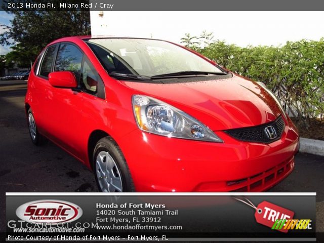 2013 Honda Fit  in Milano Red