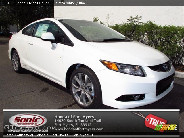 2012 Honda Civic Si Coupe in Taffeta White