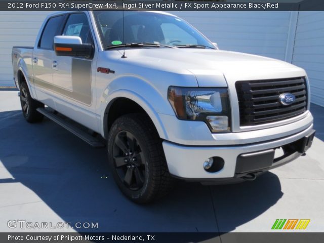 2012 Ford F150 FX4 SuperCrew 4x4 in Ingot Silver Metallic