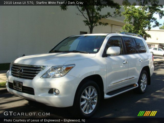 2010 Lexus LX 570 in Starfire White Pearl