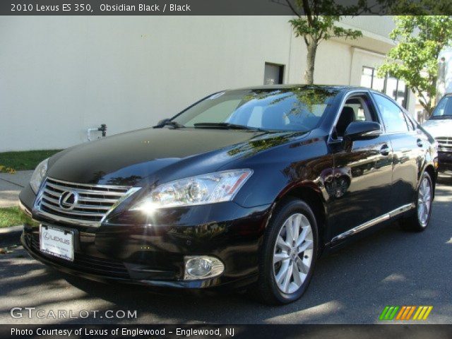 2010 Lexus ES 350 in Obsidian Black