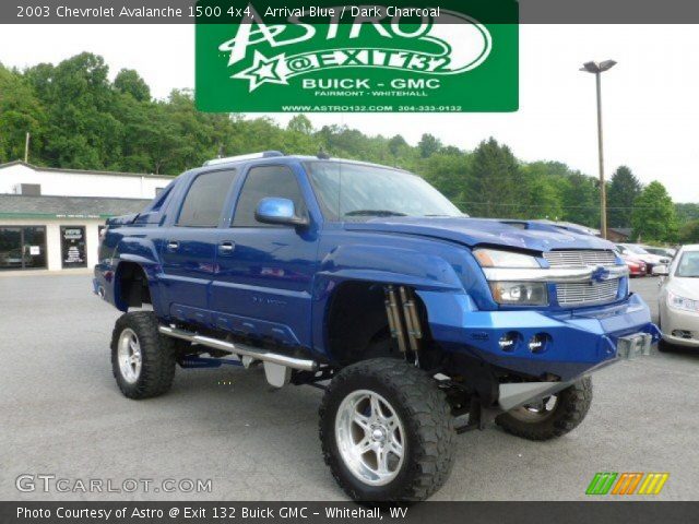 2003 Chevrolet Avalanche 1500 4x4 in Arrival Blue