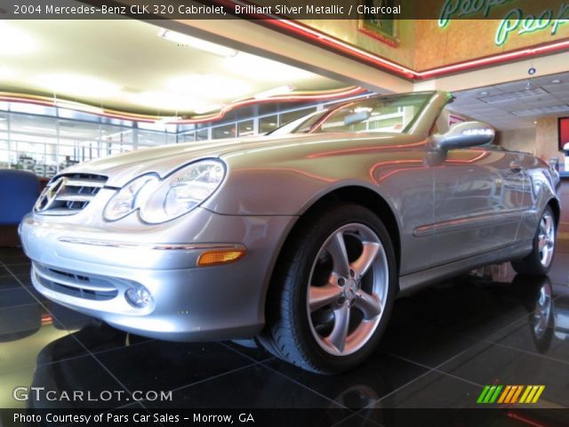 2004 Mercedes-Benz CLK 320 Cabriolet in Brilliant Silver Metallic