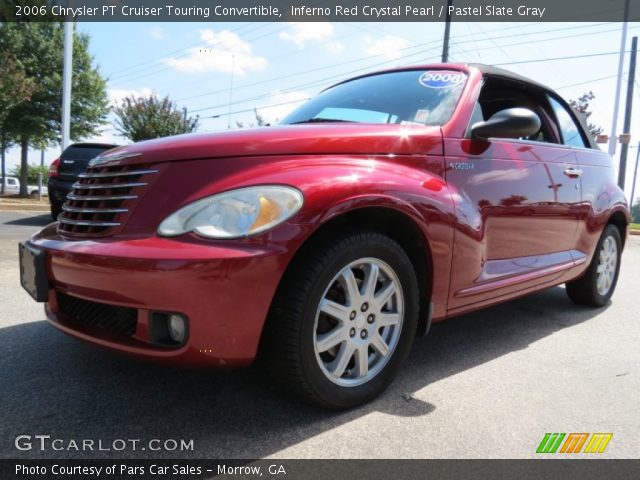 2006 Chrysler PT Cruiser Touring Convertible in Inferno Red Crystal Pearl