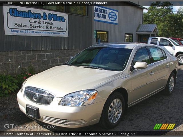 2008 Buick Lucerne CX in Gold Mist Metallic