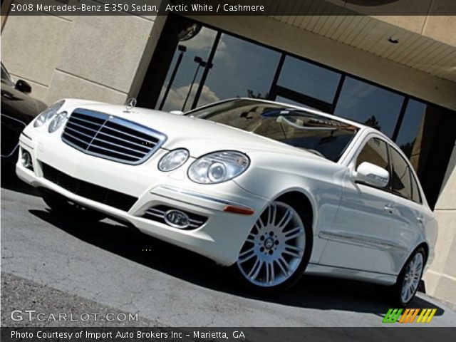 2008 Mercedes-Benz E 350 Sedan in Arctic White