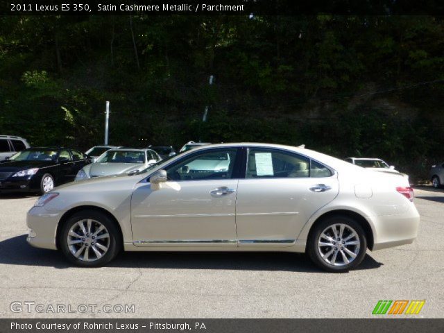 2011 Lexus ES 350 in Satin Cashmere Metallic