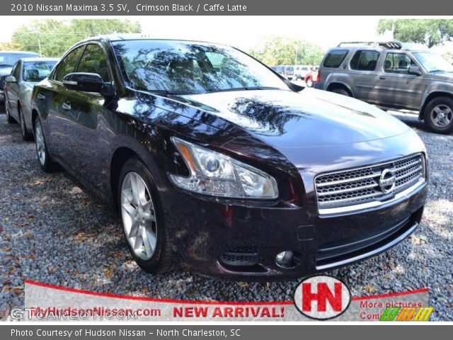2010 Nissan Maxima 3.5 SV in Crimson Black