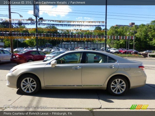 2010 Lexus ES 350 in Satin Cashmere Metallic