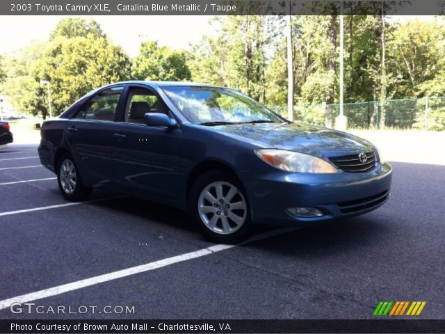 2003 Toyota Camry XLE in Catalina Blue Metallic