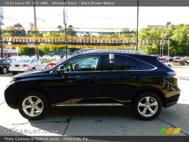 2010 Lexus RX 350 AWD in Obsidian Black