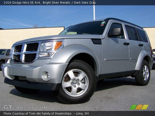2009 Dodge Nitro SE 4x4 in Bright Silver Metallic