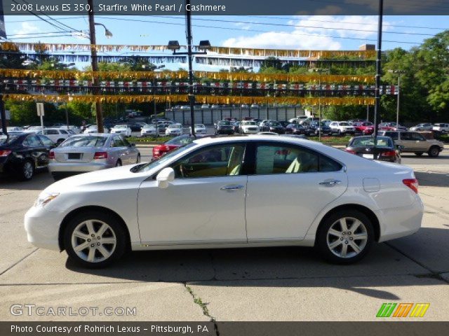 2008 Lexus ES 350 in Starfire White Pearl