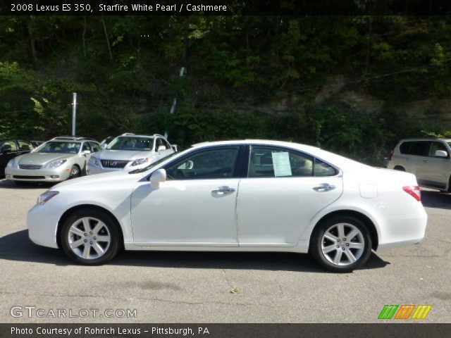 2008 Lexus ES 350 in Starfire White Pearl