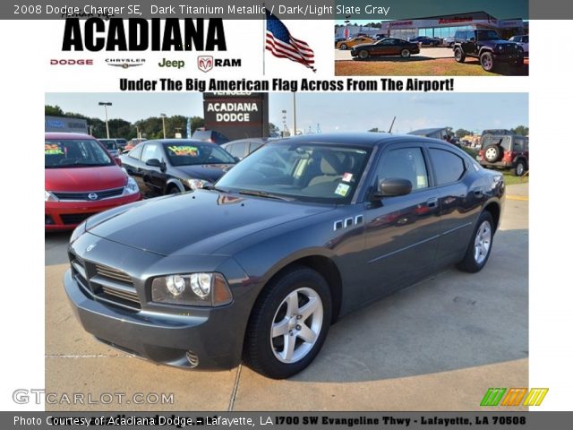 2008 Dodge Charger SE in Dark Titanium Metallic
