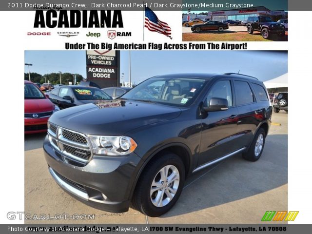 2011 Dodge Durango Crew in Dark Charcoal Pearl