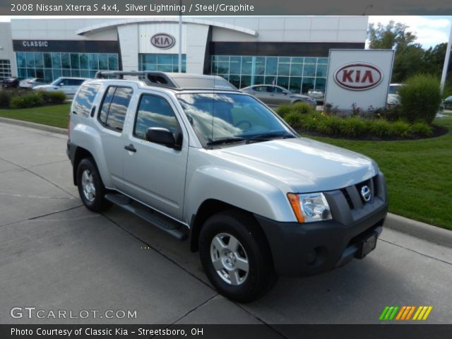 2008 Nissan Xterra S 4x4 in Silver Lightning
