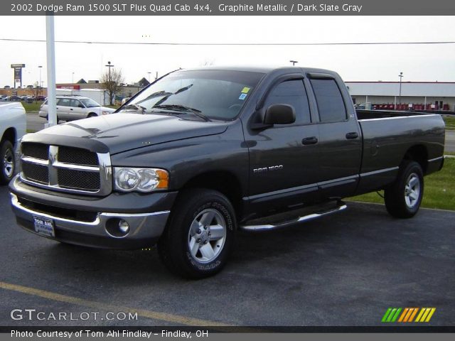 2002 Dodge Ram 1500 SLT Plus Quad Cab 4x4 in Graphite Metallic