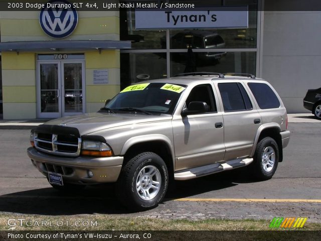 2003 Dodge Durango SLT 4x4 in Light Khaki Metallic
