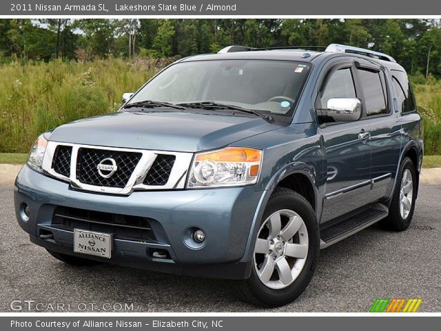 2011 Nissan Armada SL in Lakeshore Slate Blue