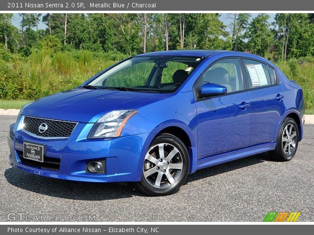 2011 Nissan Sentra 2.0 SR in Metallic Blue