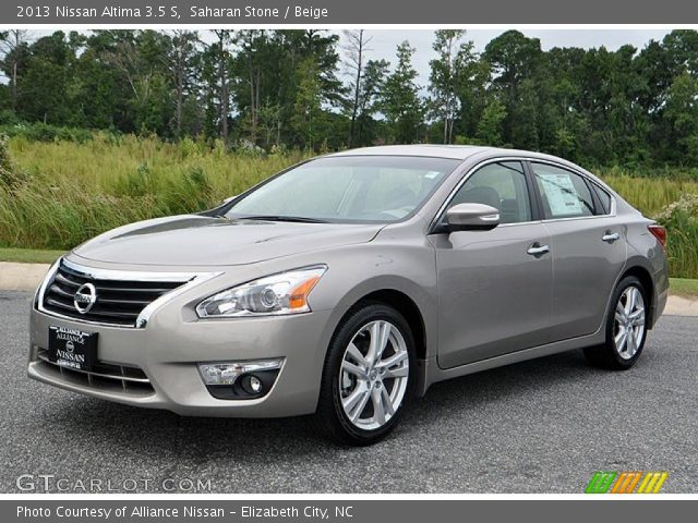 2013 Nissan Altima 3.5 S in Saharan Stone