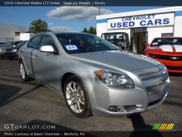 2009 Chevrolet Malibu LTZ Sedan in Silver Ice Metallic