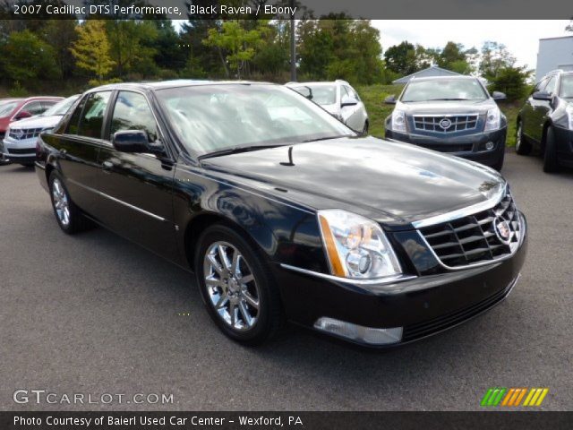 2007 Cadillac DTS Performance in Black Raven